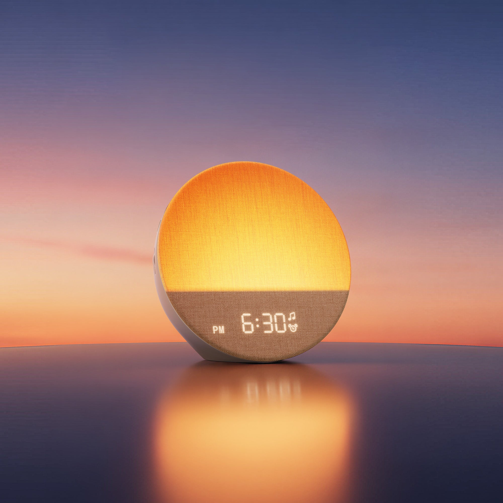 Sun Smile 電気ヒーター 400W/800W オレンジ Sunrise 1 | Sunrise Alarm & Sleep Sound Machine | Dreamegg Official