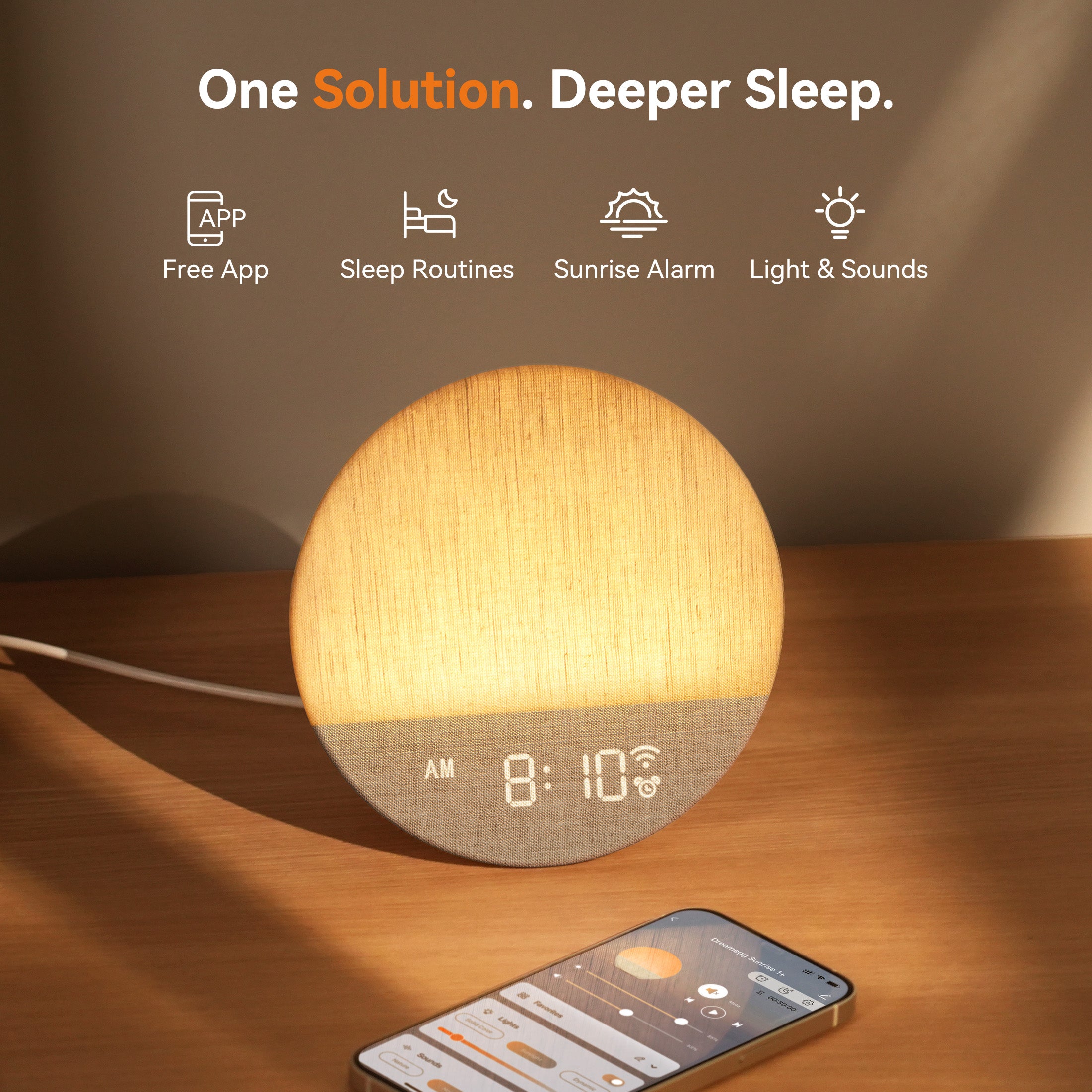 Sunrise 1+ | Connected Sunrise Sleep & Wake Clock