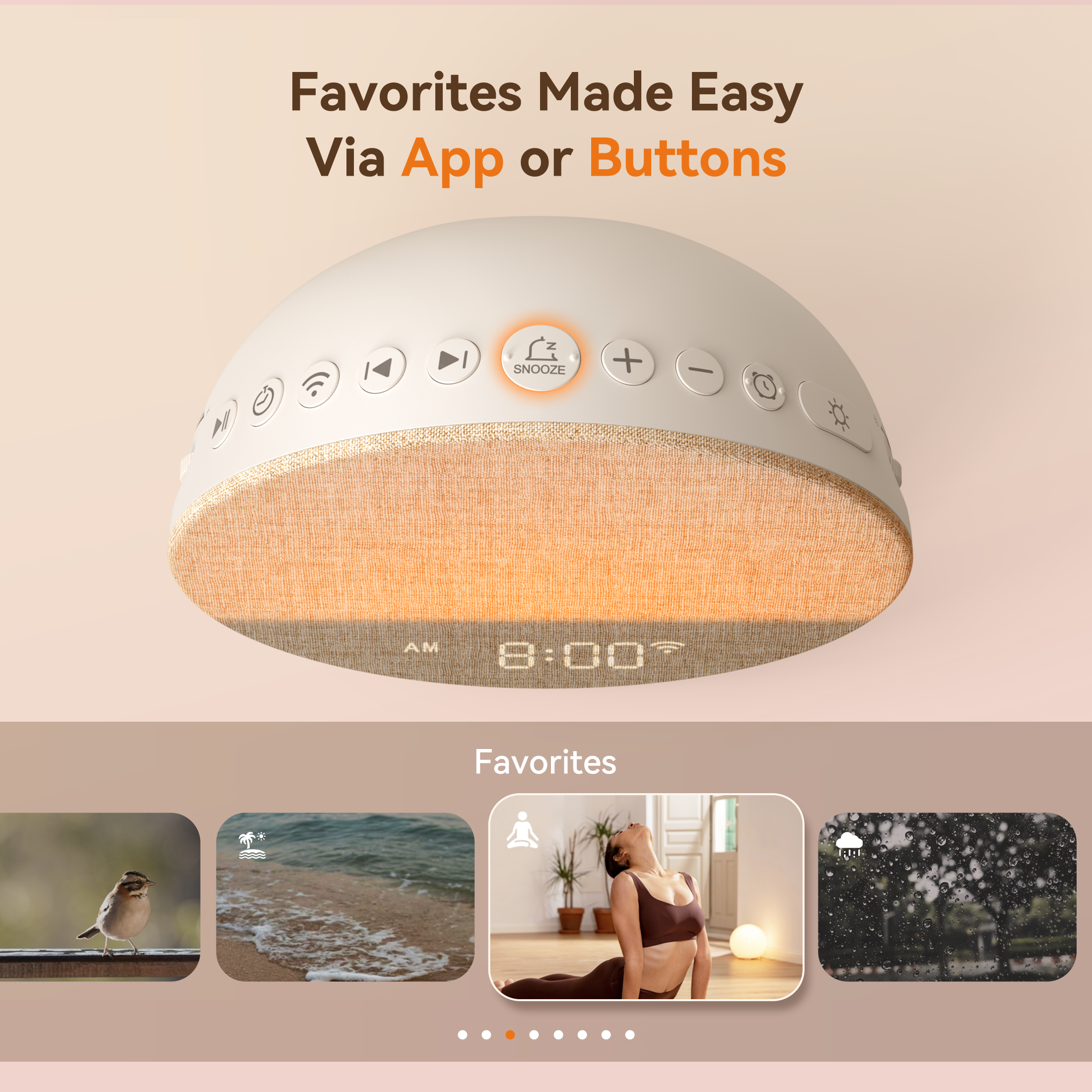 Sunrise 1+ | Connected Sunrise Sleep & Wake Clock