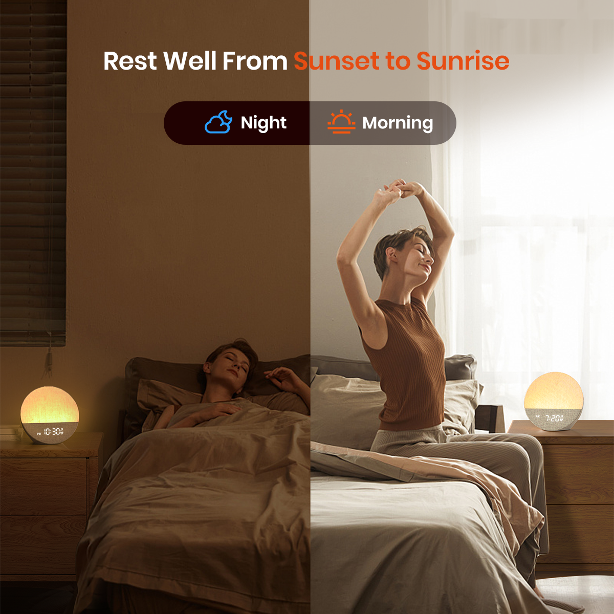 Sunrise 1|Sleep Aid Alarm Clock