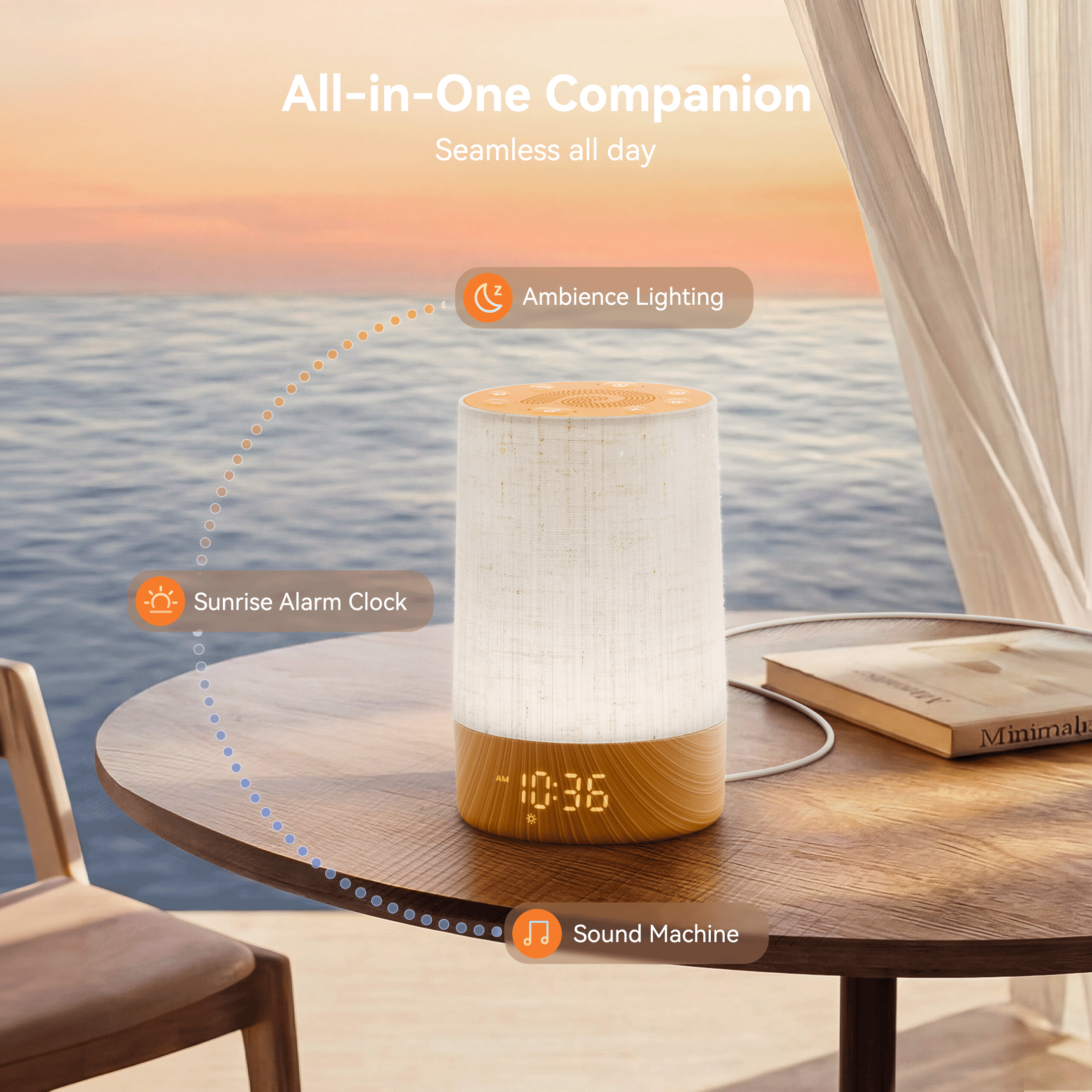 Sunrise Beam | Essential Sunrise Sleep & Wake Clock