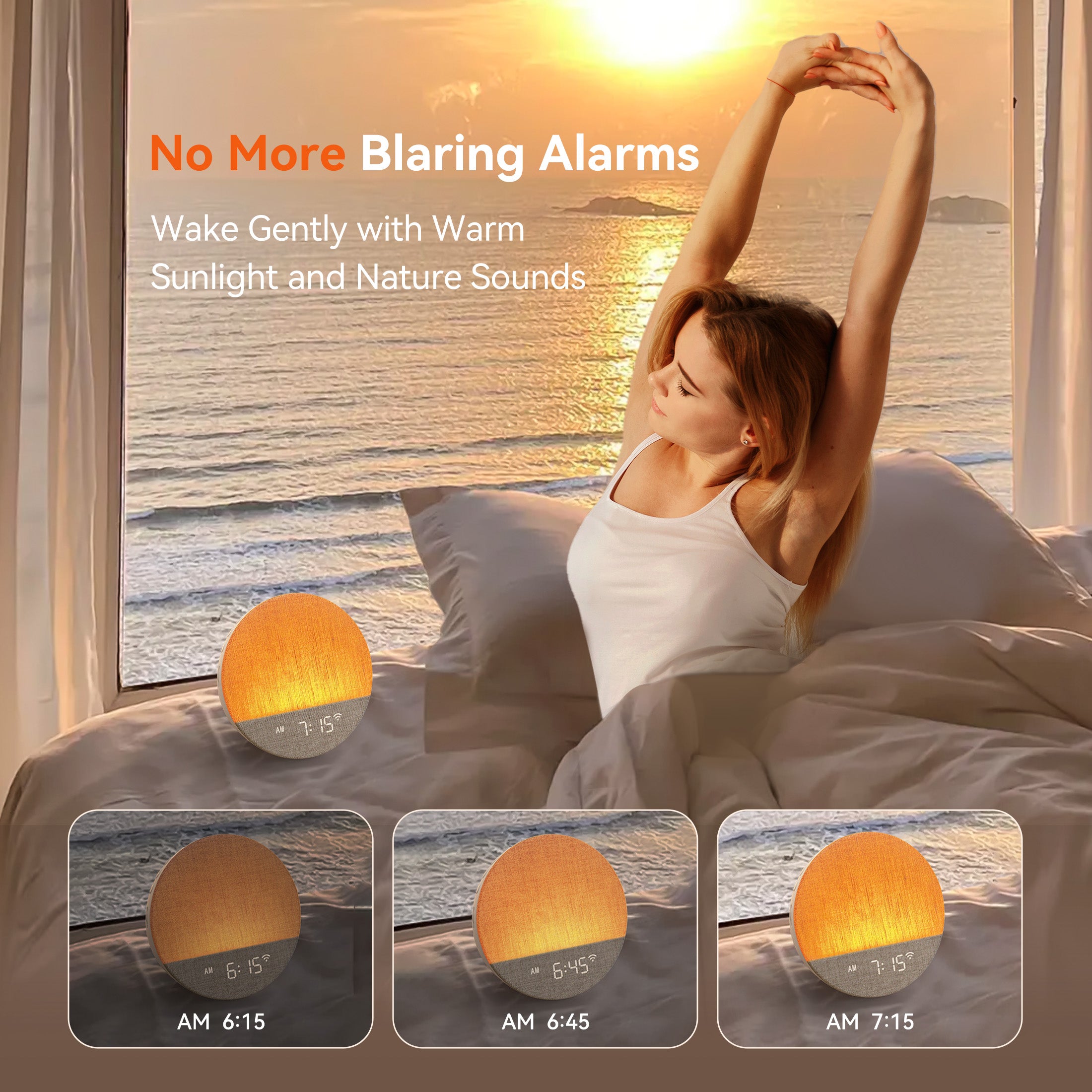 Sunrise 1 | Sunrise Alarm & Sleep Sound Machine | Dreamegg Official