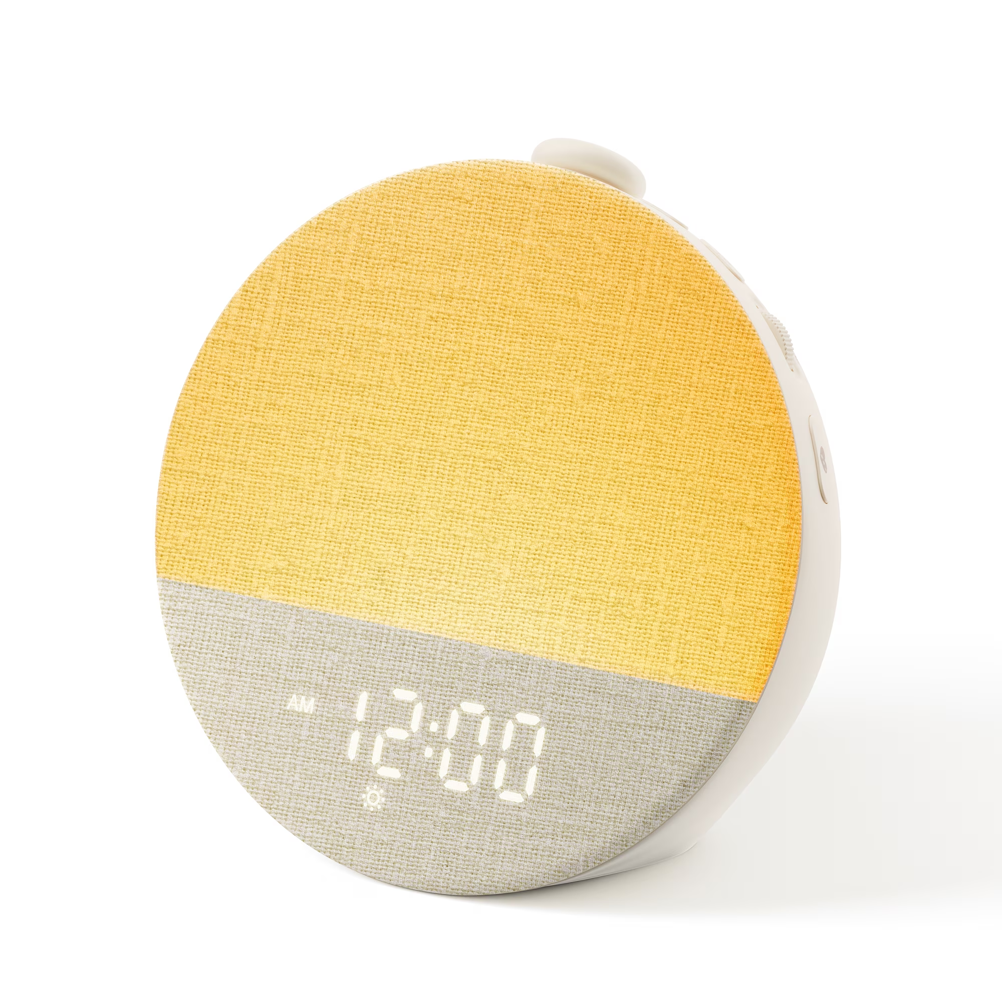 Dreamegg Sunrise Alarm Clock, White Noise Sound Machine with 29 Soothing Sounds, 10 Night Lights,Wake Up Light Alarm Clock for Adults,Kids, White