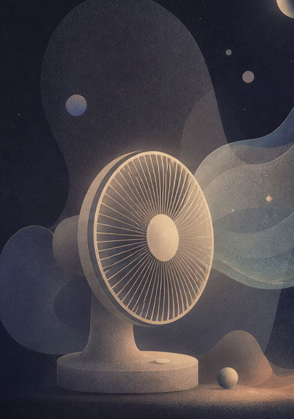 Fan illustration for the Drift Off sound preview