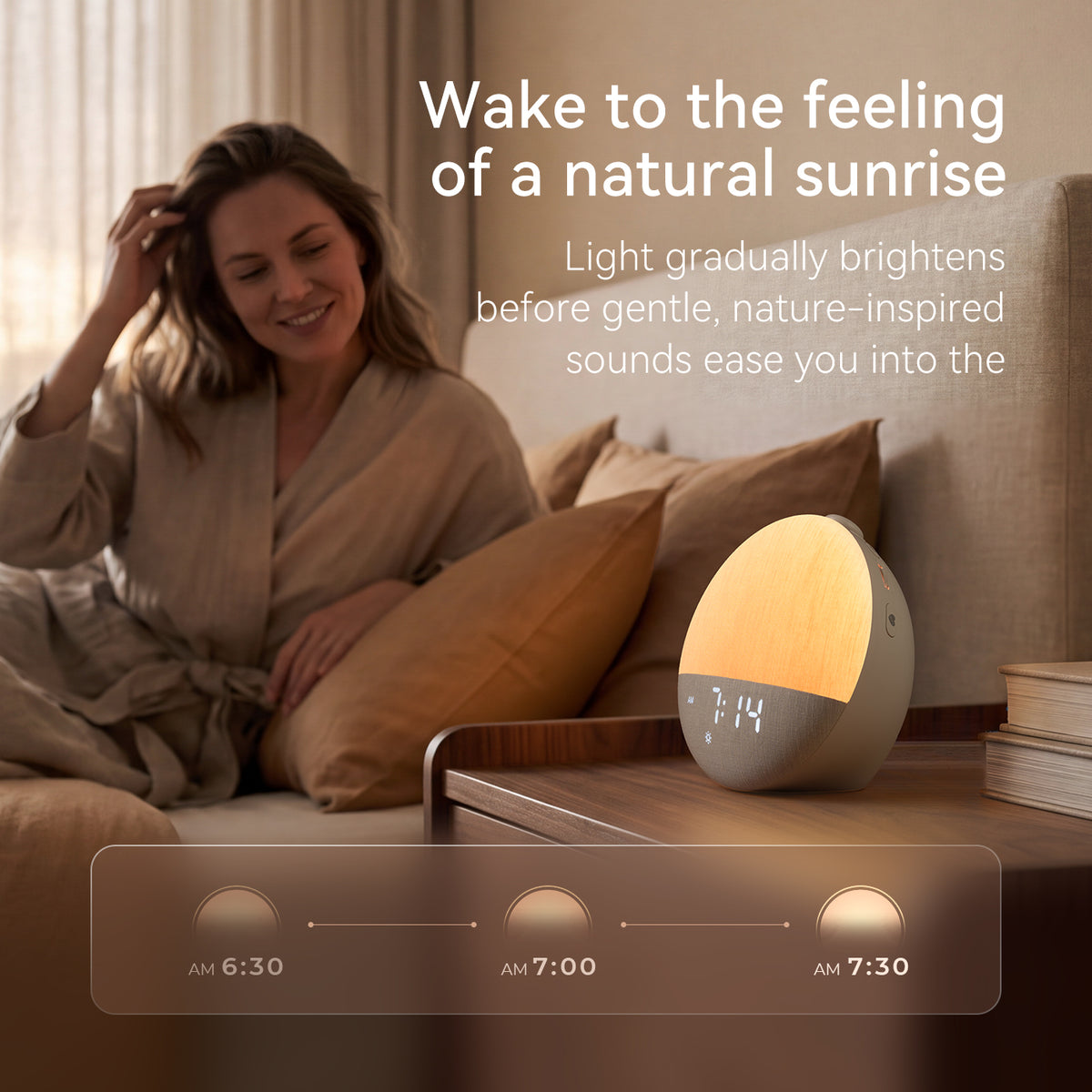 Sunrise 2 | Sveglia luminosa ultra per dormire e svegliarsi