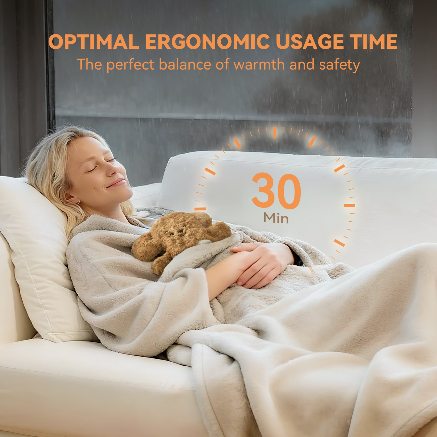 dreamegg heating pad for period cramps relief, microwavable heating pads