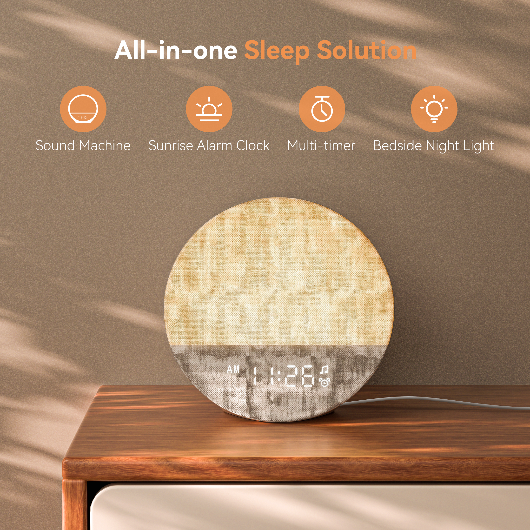 Sunrise 1｜Sleep Aid Alarm Clock