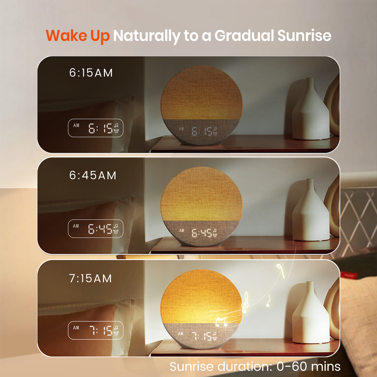 Sunrise 1｜Sleep Aid Alarm Clock