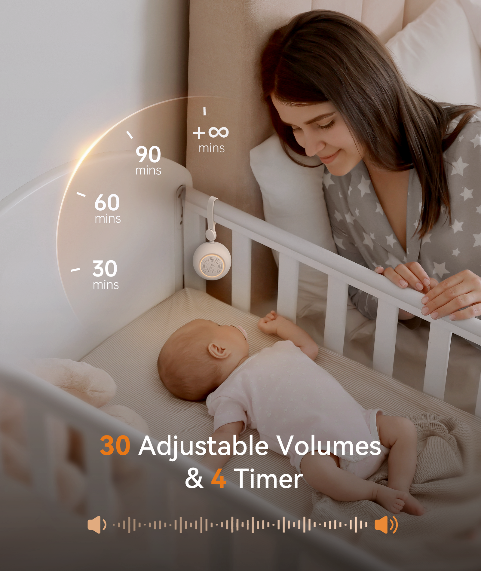 SHE'll SLEEP 1st デモ 「See The Light」 Sleep Lite 1 | Portable Sound Machine Baby | Dreamegg Official